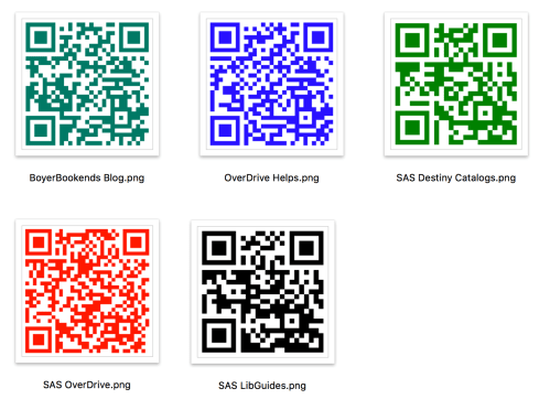 Library QR Codes