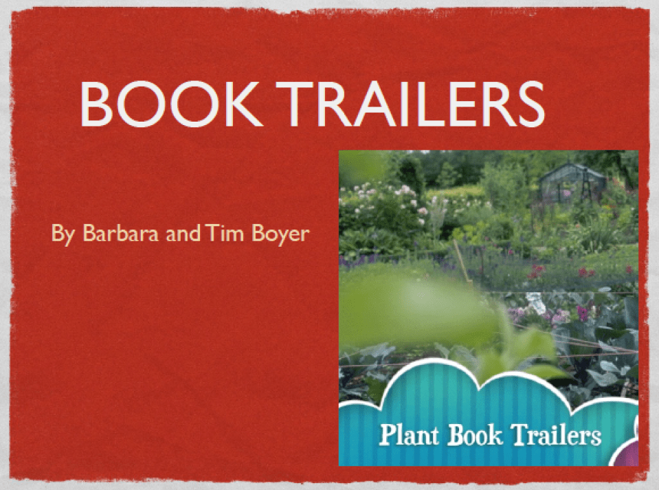 Book Trailers EARCOS Pic
