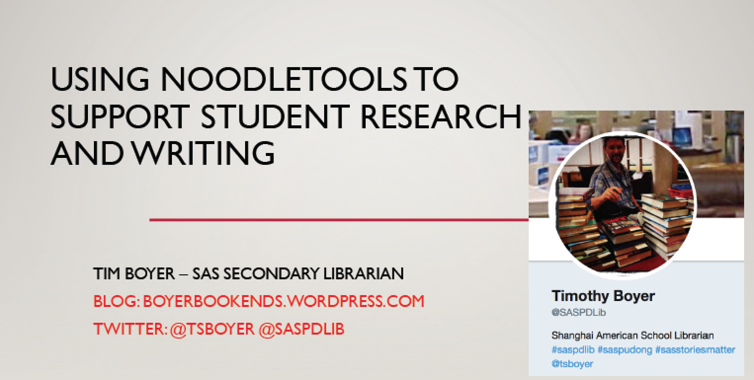 TSBoyer NoodleTools EARCOS MS LC Pic